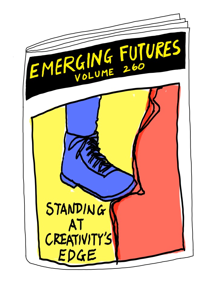 Emerging Futures Creativity and Innovation Newsletter Cover Image for Volume 260