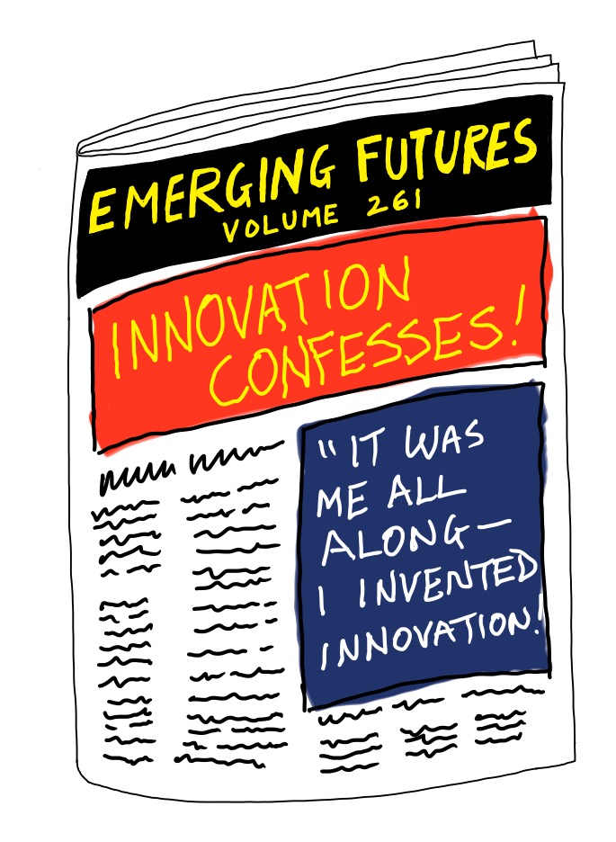 Emerging Futures Creativity and Innovation Newsletter Cover Image for Volume 261
