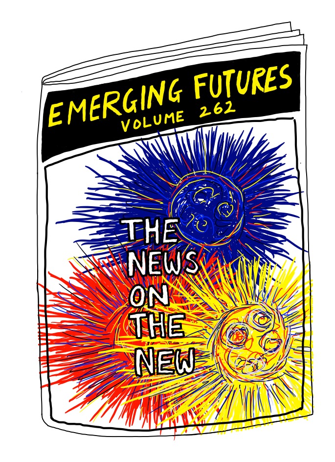Emerging Futures Creativity and Innovation Newsletter Cover Image for Volume 262
