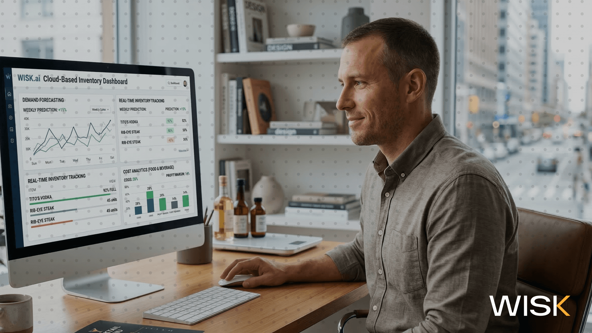 What is the best way for restaurants to use AI for demand forecasting?