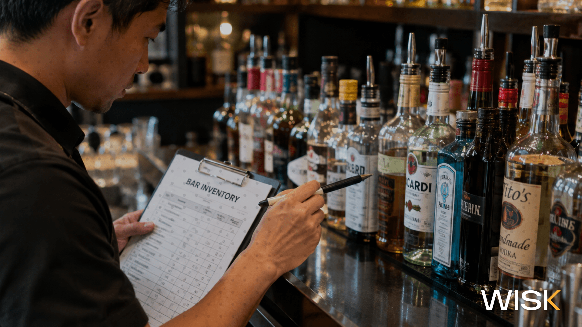 What's the real cost of doing bar and restaurant inventory by hand