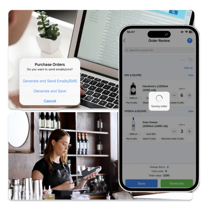 Sistema de gestión de inventario de restaurantes