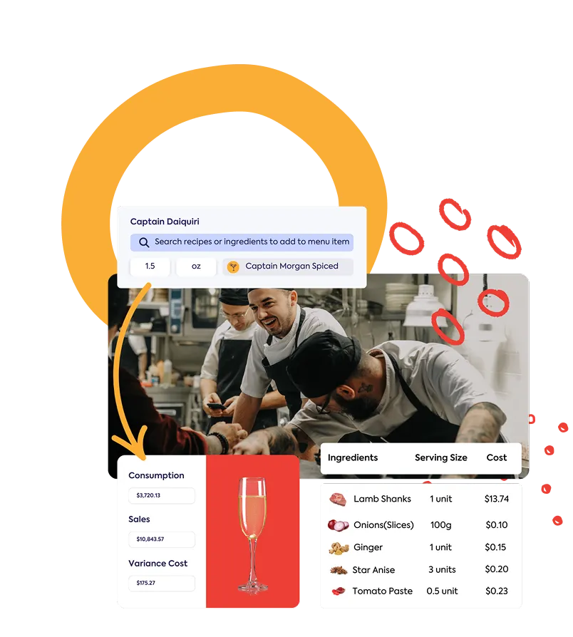 WISK’s digital recipe management system eliminates spreadsheets and paper recipes, keeping all your recipes organized in one place for easy access and efficiency.