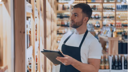Manage multiple stockrooms independently with centralized insights.