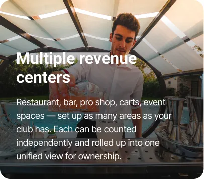 Homme barbu en tenue de travail souriant en utilisant une tablette dans un cadre moderne et chaleureux avec un texte sur un rapport de perte parmi les 10 plus importants.