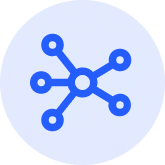 Virtual networking platform icon