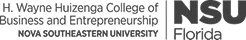 NSU Florida H. Wayne Huizenga College of Business and Entrepreneurship Logo