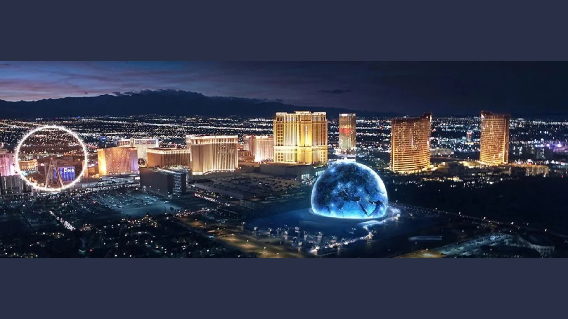 MSG sphere built with immersive technologies in partnership with Obscura Digital