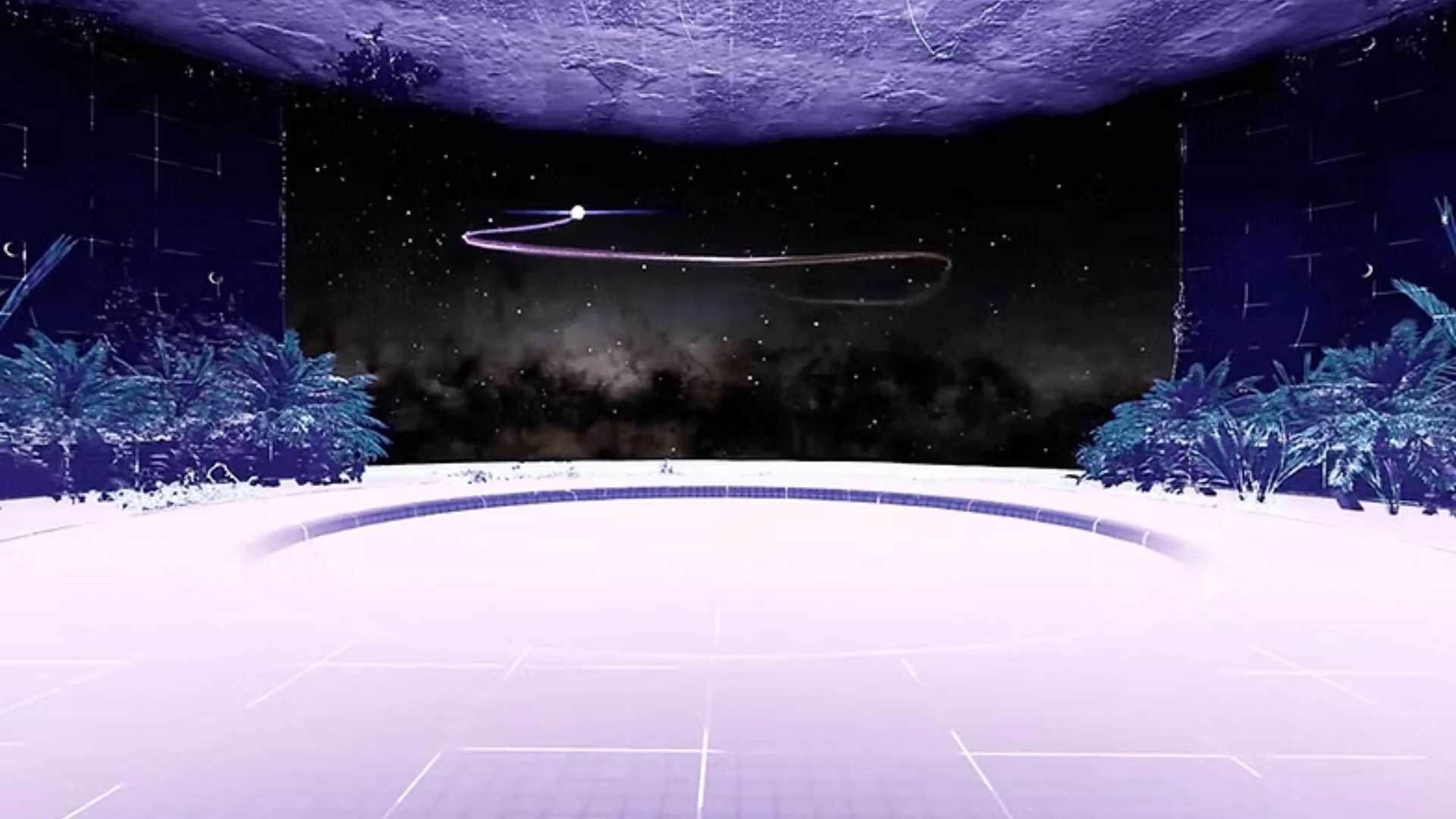 A VR concert stage built by AMAZE (formerly AmazeVR)