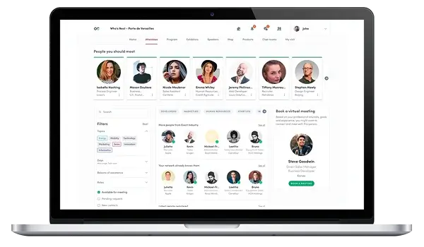 Swapcard's AI-powered Event Matchmaking Feature
