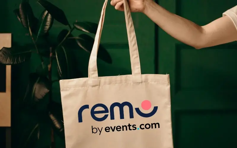 Event merch featuring a sponsor logo, showing how branded assets enhance modern sponsorship packages.