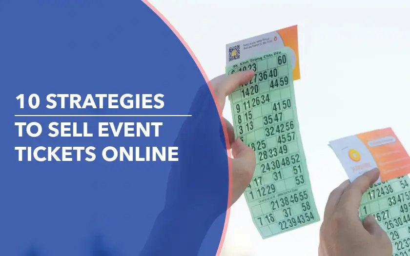 Hands holding multiple event tickets outdoors, symbolizing strategies to increase online event ticket sales.