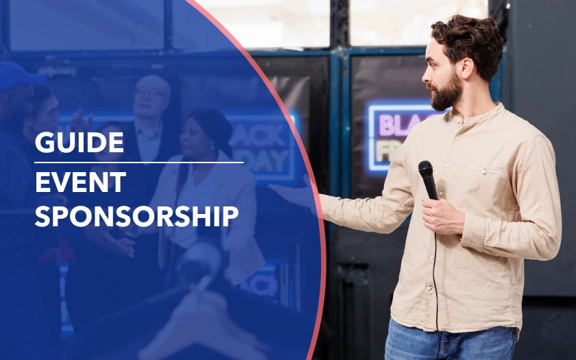 Conference presentation visual emphasizing event sponsorship strategies and future-focused engagement in 2026.