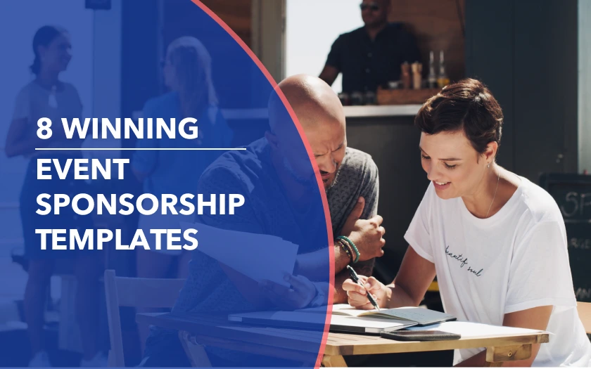 Professionals reviewing documents together, representing event sponsorship proposal templates for successful partnerships.