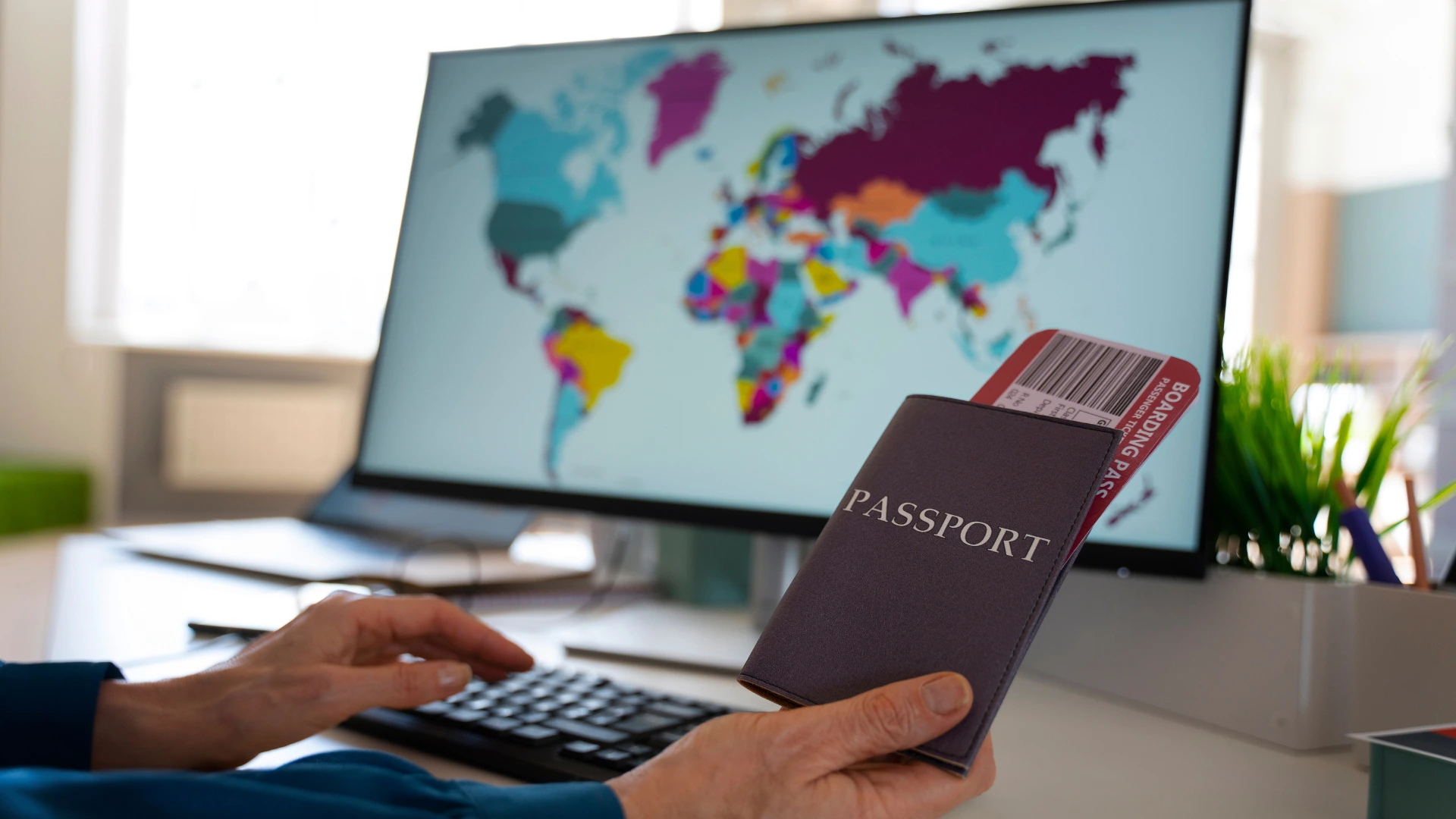 Digital passport challenge activity for a virtual career fair with global participation.