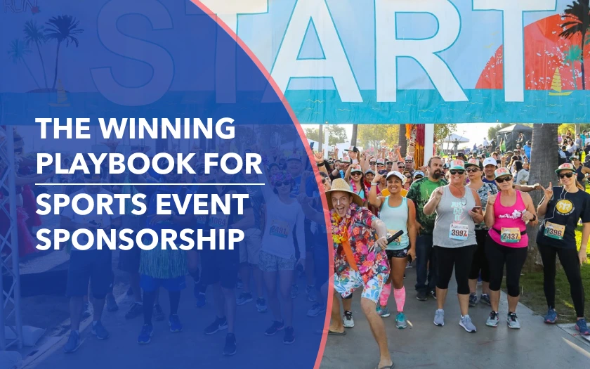 Sports event sponsorship playbook with tips and templates for attracting event sponsors.