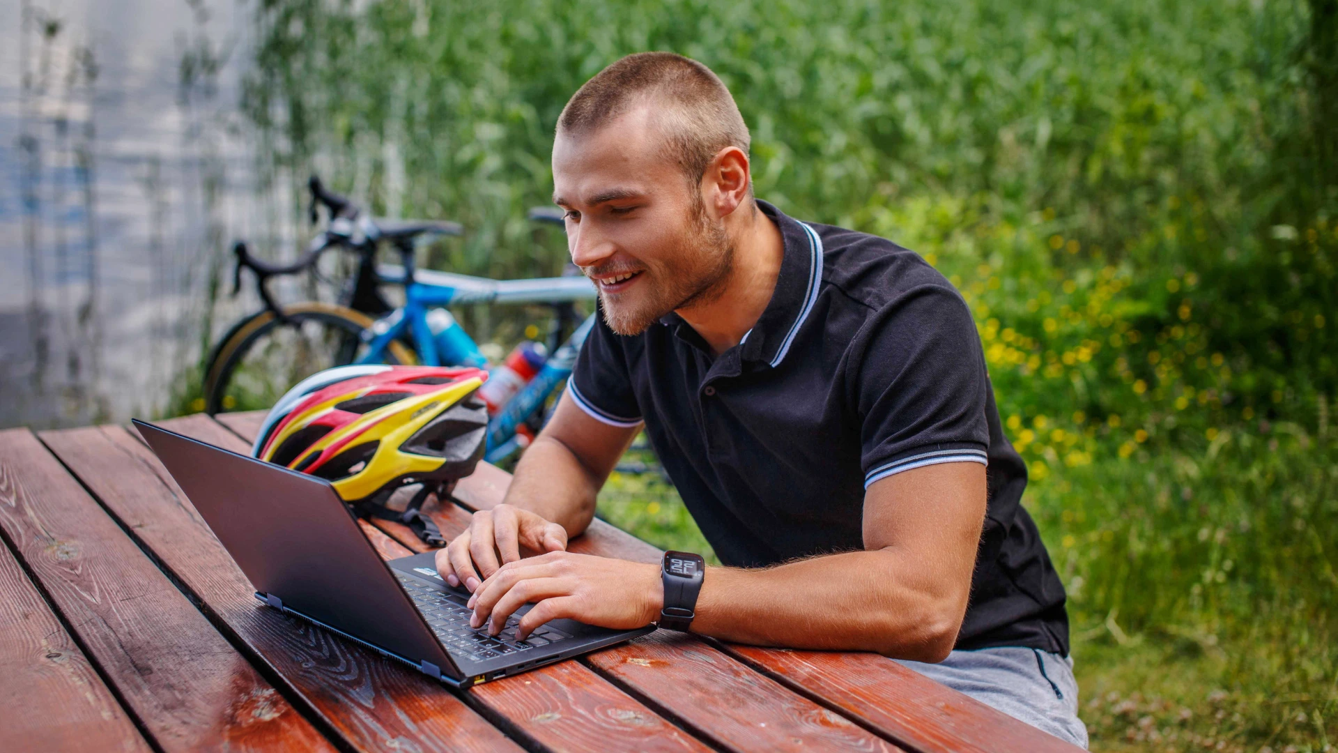 Sports event organizer preparing a sponsorship pitch and proposal for potential sponsors.