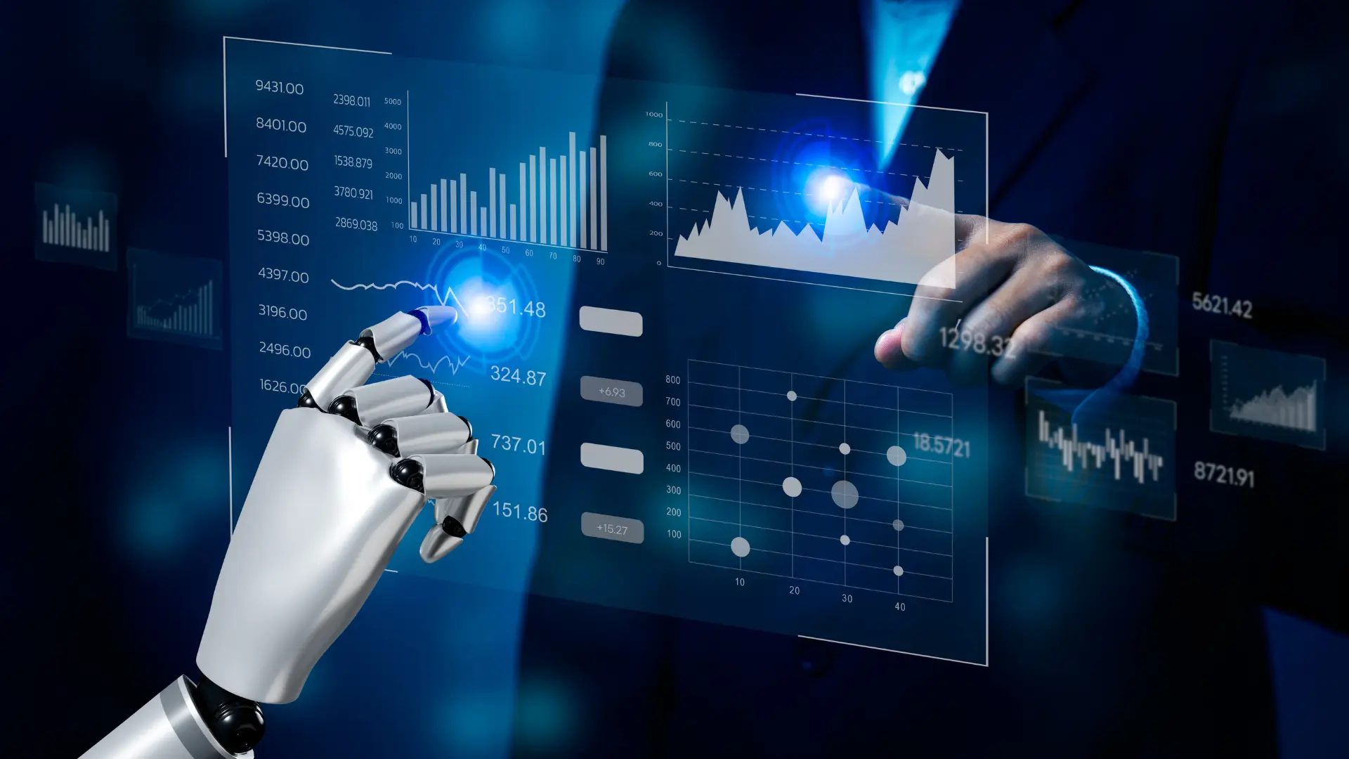 AI-powered analytics dashboard displaying event data, automation tools, and technology trends shaping the events industry.