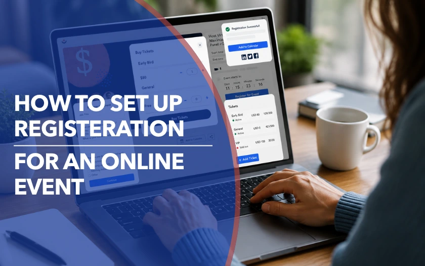 How to Set Up Registration for an Online Event | Remo
