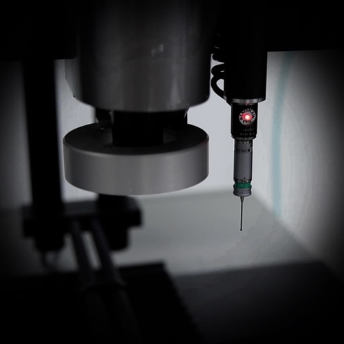 CMM ruby tip needle for first article inspection