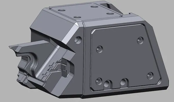 Parametric modeling. creating a solidworks model from scan data