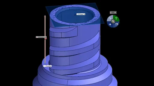 Small bore connector 3D scan