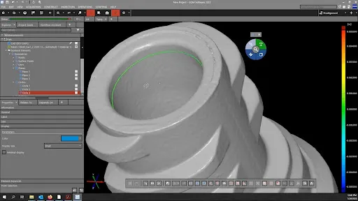 3D scan data of Luer