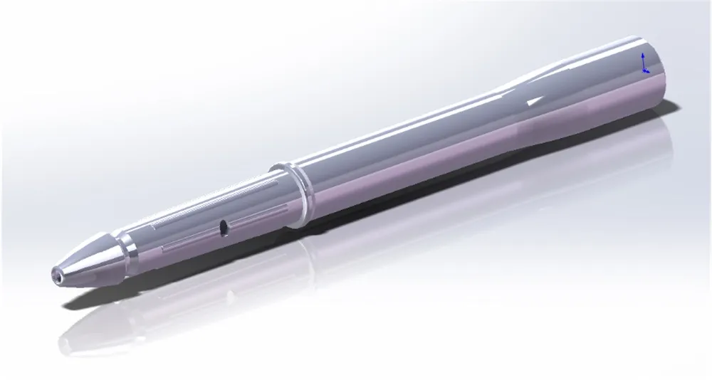 3D scanning and reverse engineering a writing pen