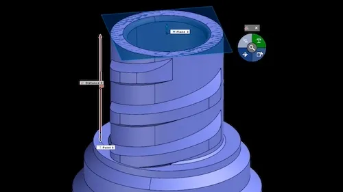 Post scan processing of 3D scan