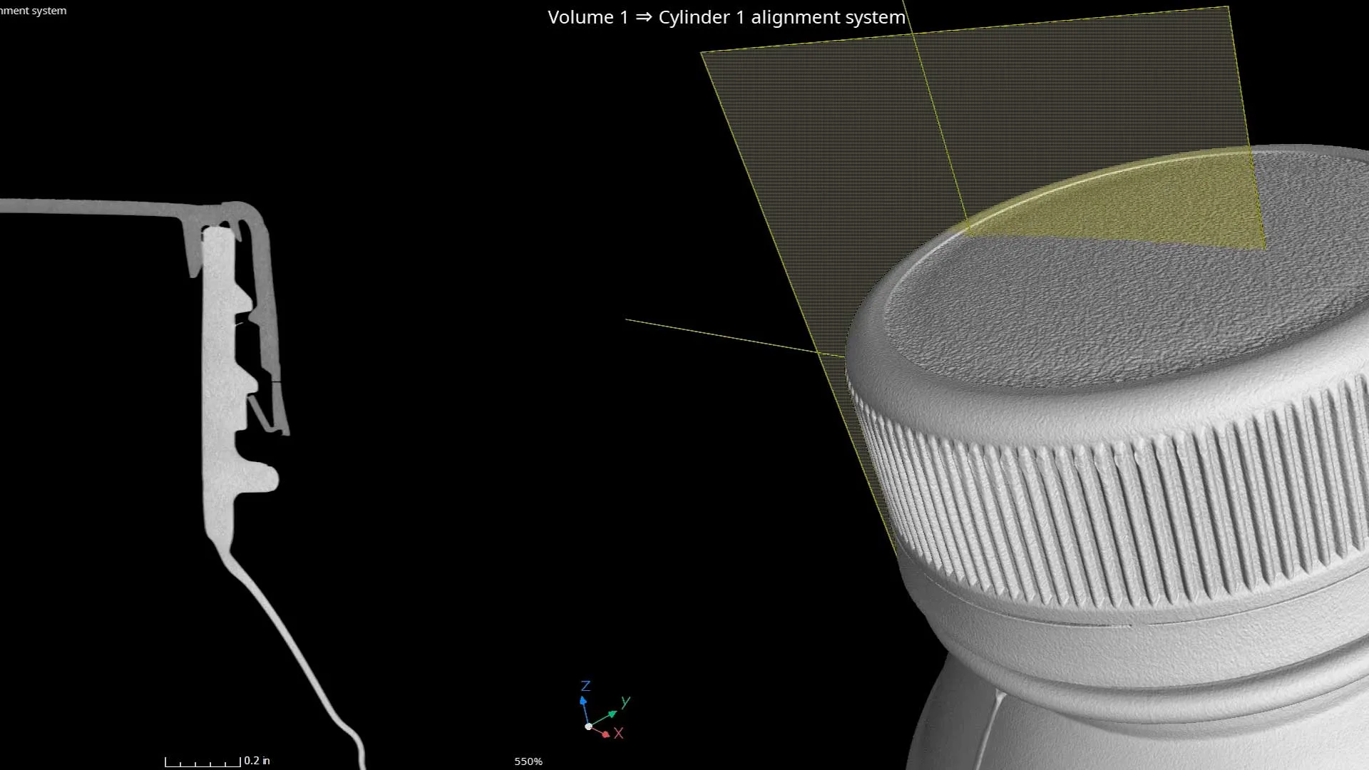 3D scan data of assembly analysis