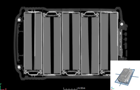 2D scan battery pack