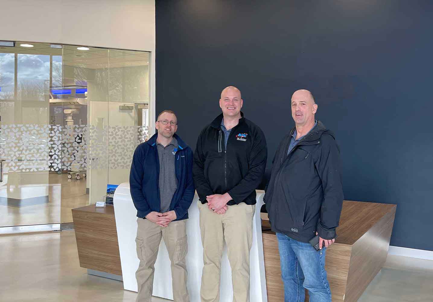 Engineers at a Lunch-n-Learn Location