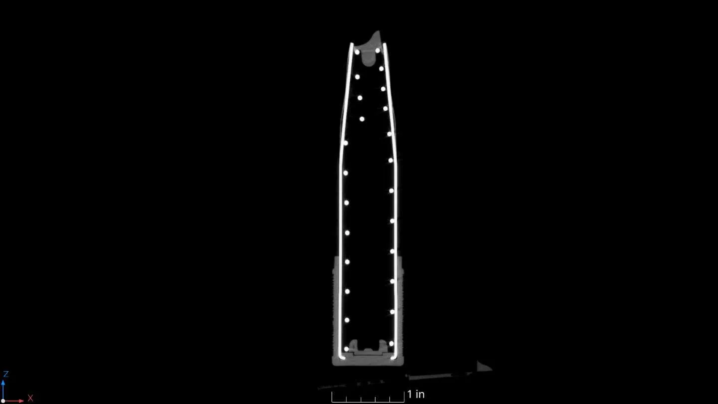 Bottle on a CMM