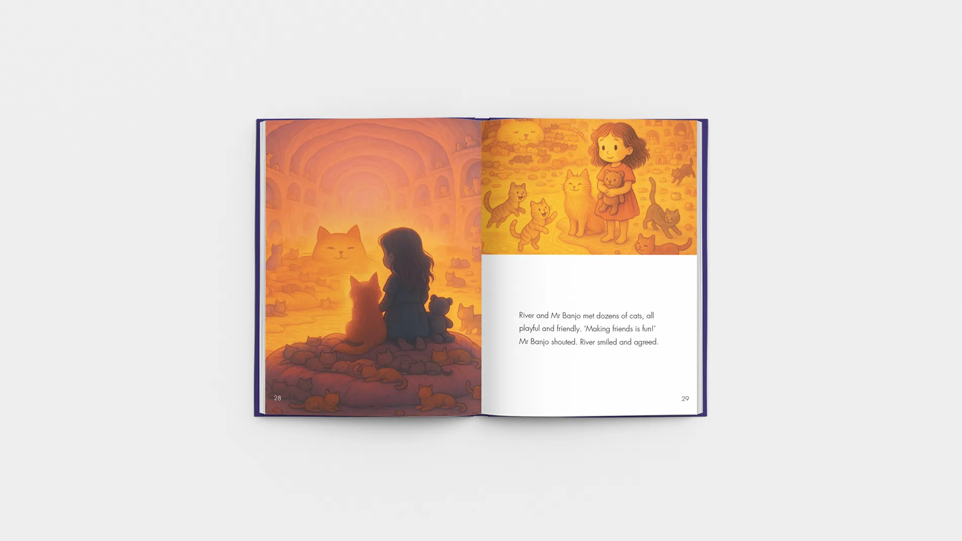 River and Mr Banjo book interior