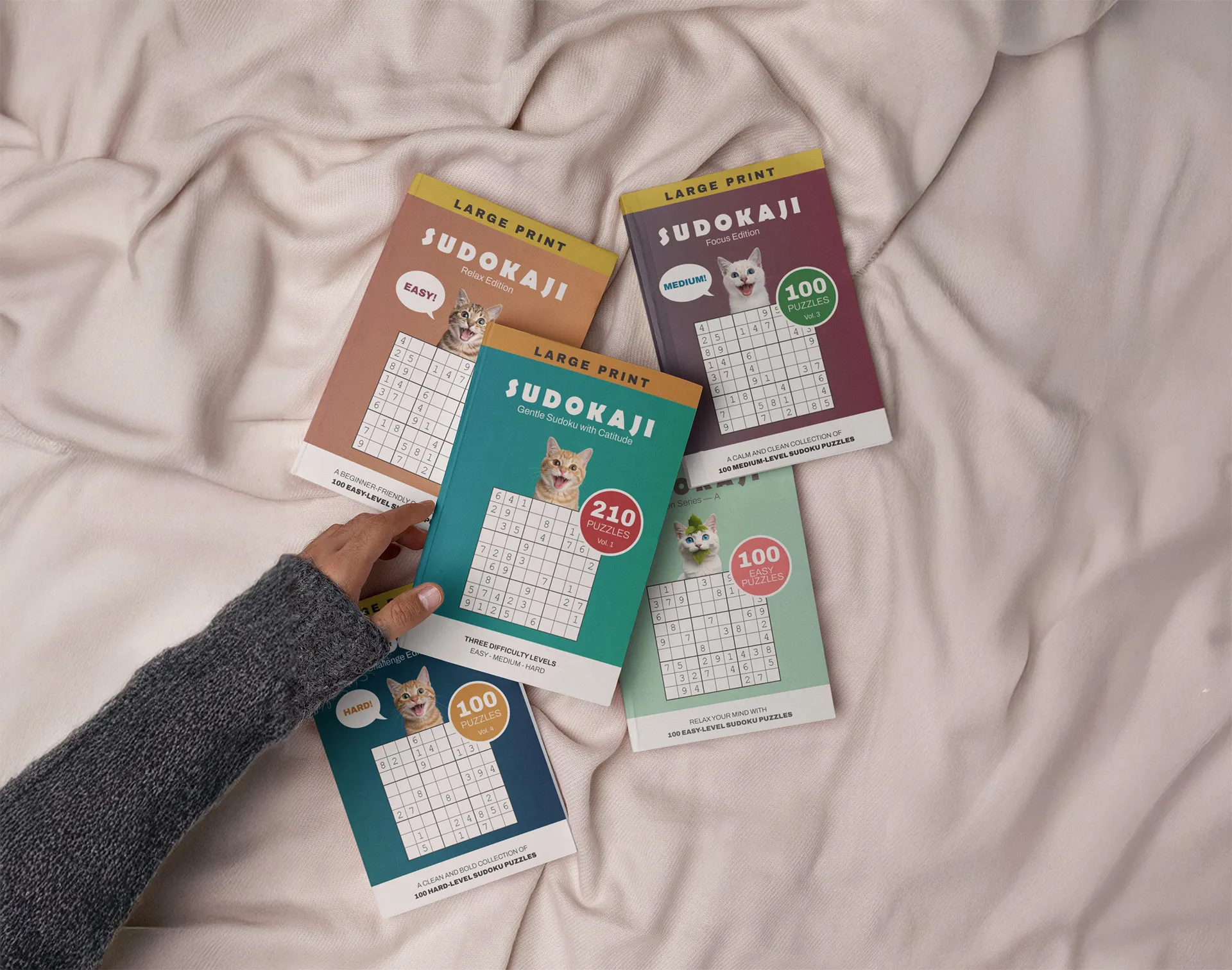 Sudokaji series book covers
