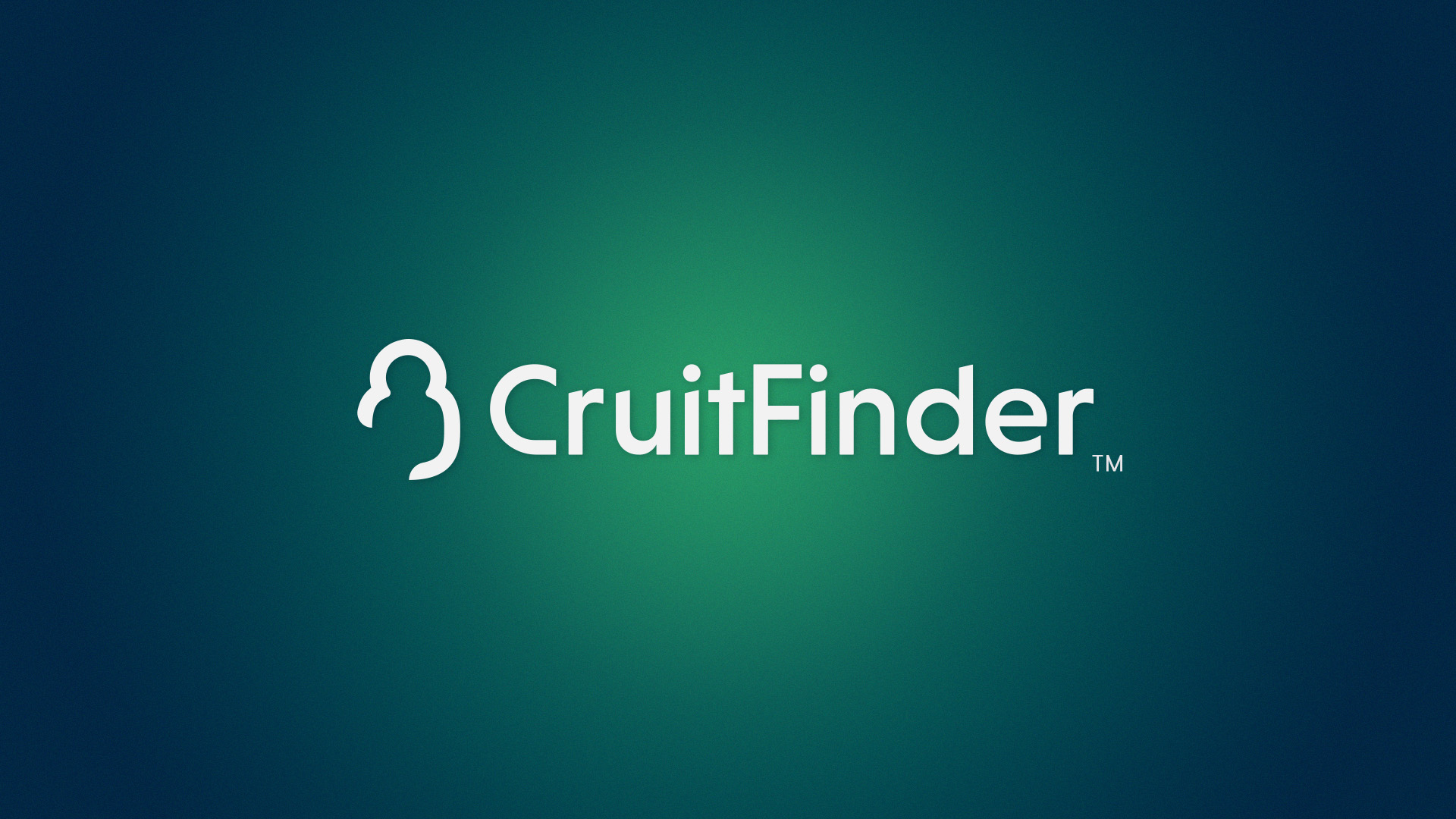 CruitFinder logo variation dark background