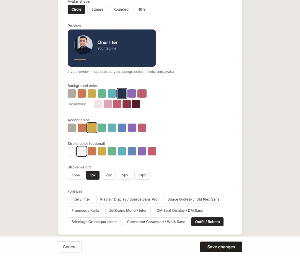 LPN profile customization screen where specialists edit their tools, language pairs and project details
