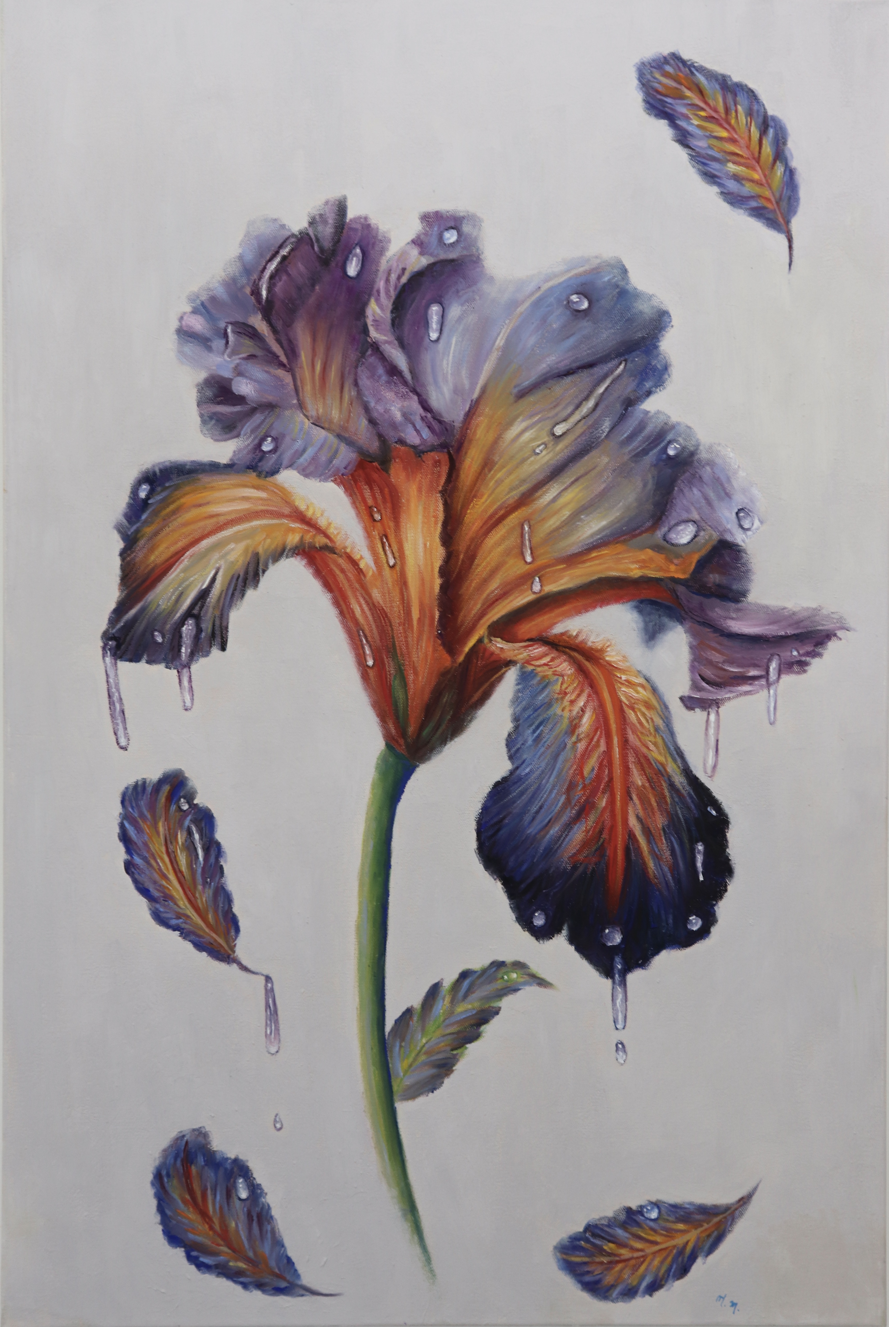 Iris - 91x61cm - Oil on Canvas
