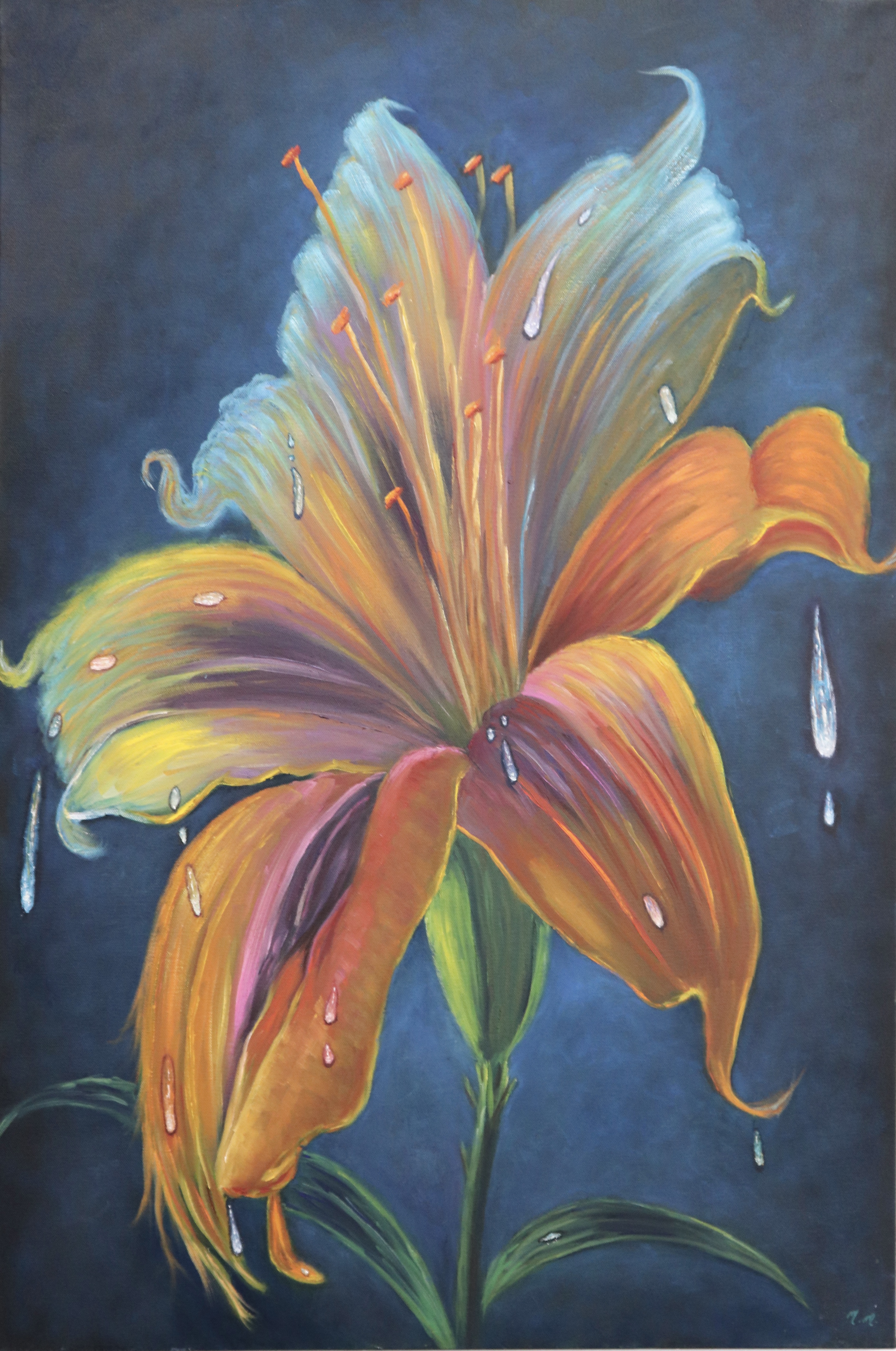 Onilé2 - 91x61cm - Oil on Canvas