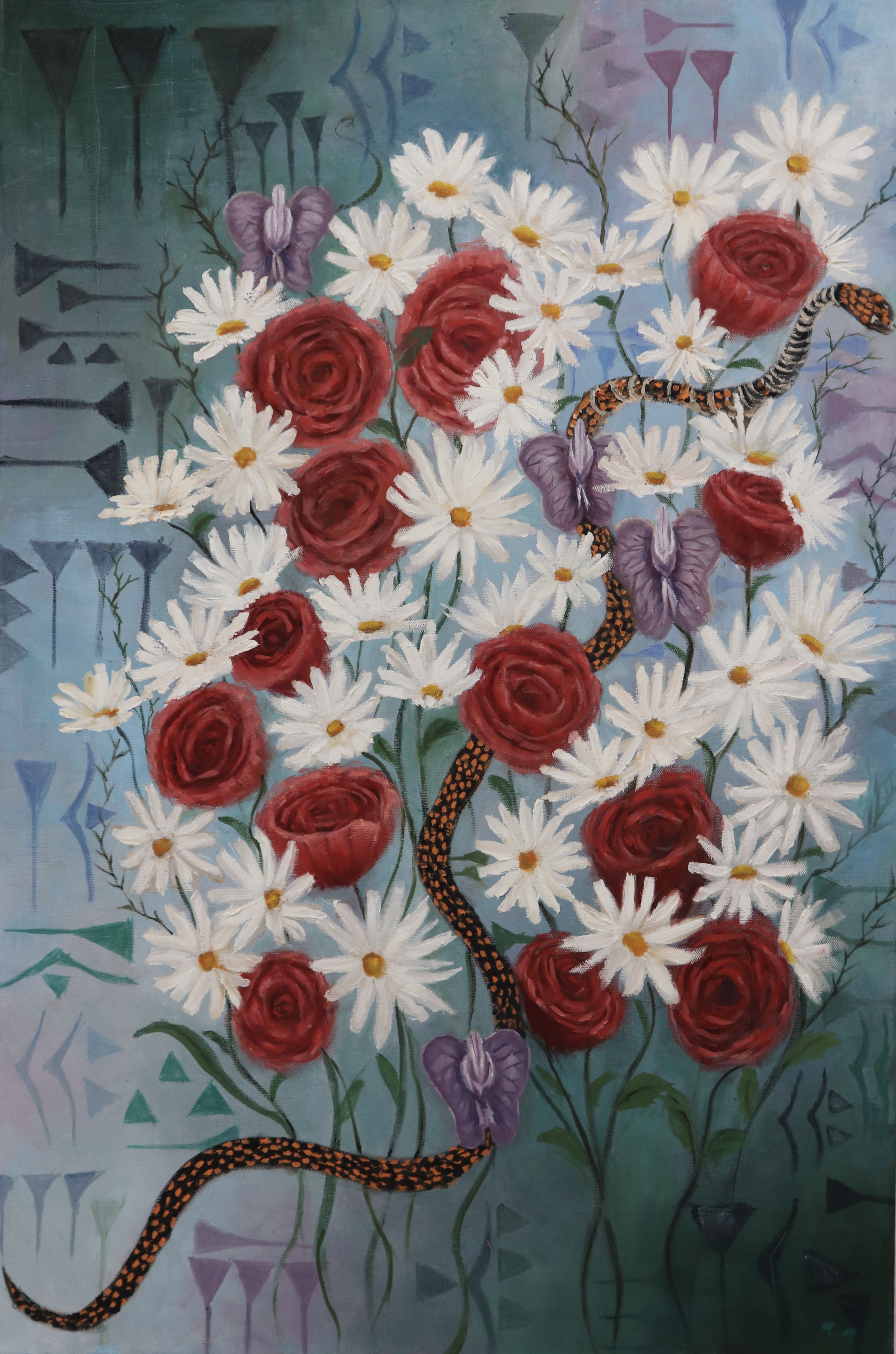 Inanna3 - 91x61cm - Oil on Canvas