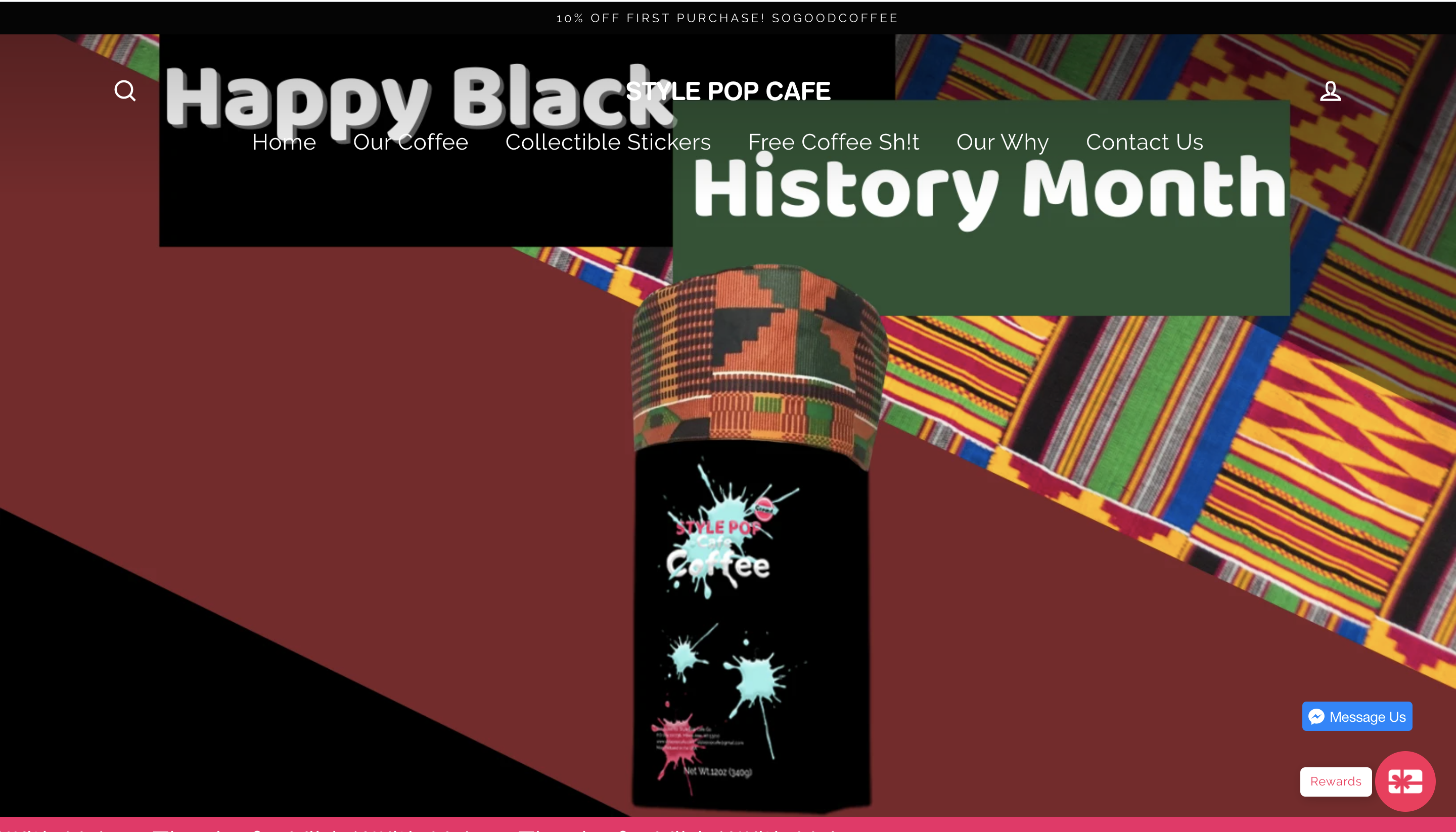 Style Pop Cafe Home Page