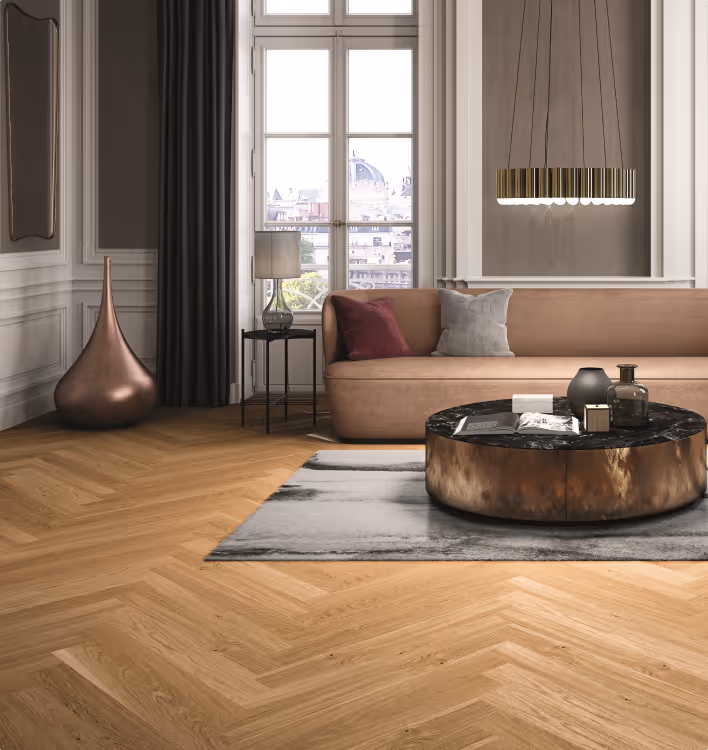 Menconi parquet - Italian herringbone
