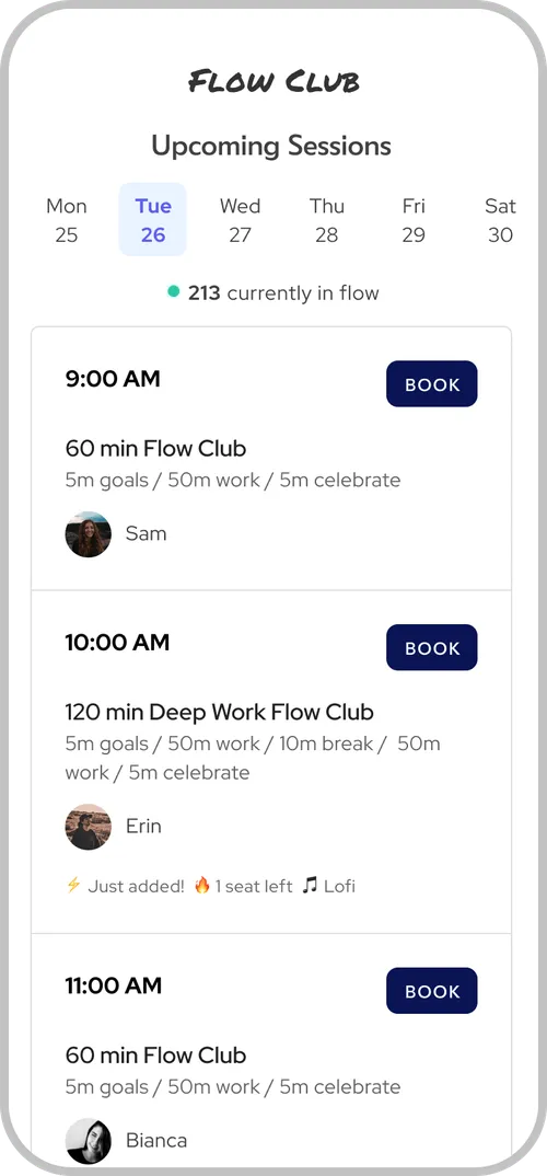 An image of a web browser with videos of people and a to-do list