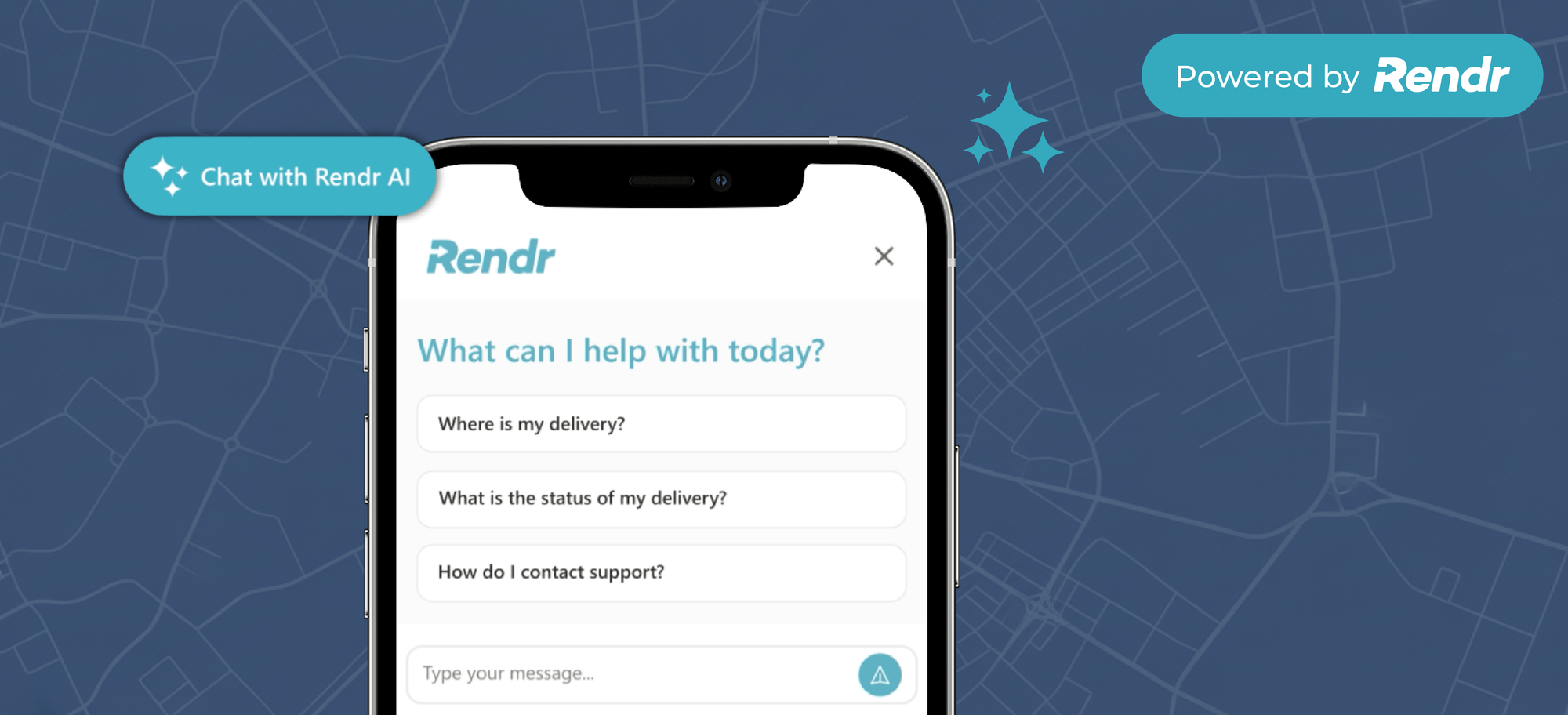 Rendr Solution | Click & Deliver