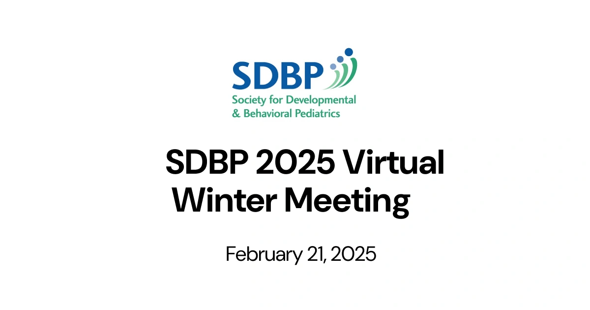 SDBP 2025 Virtual Winter Meeting