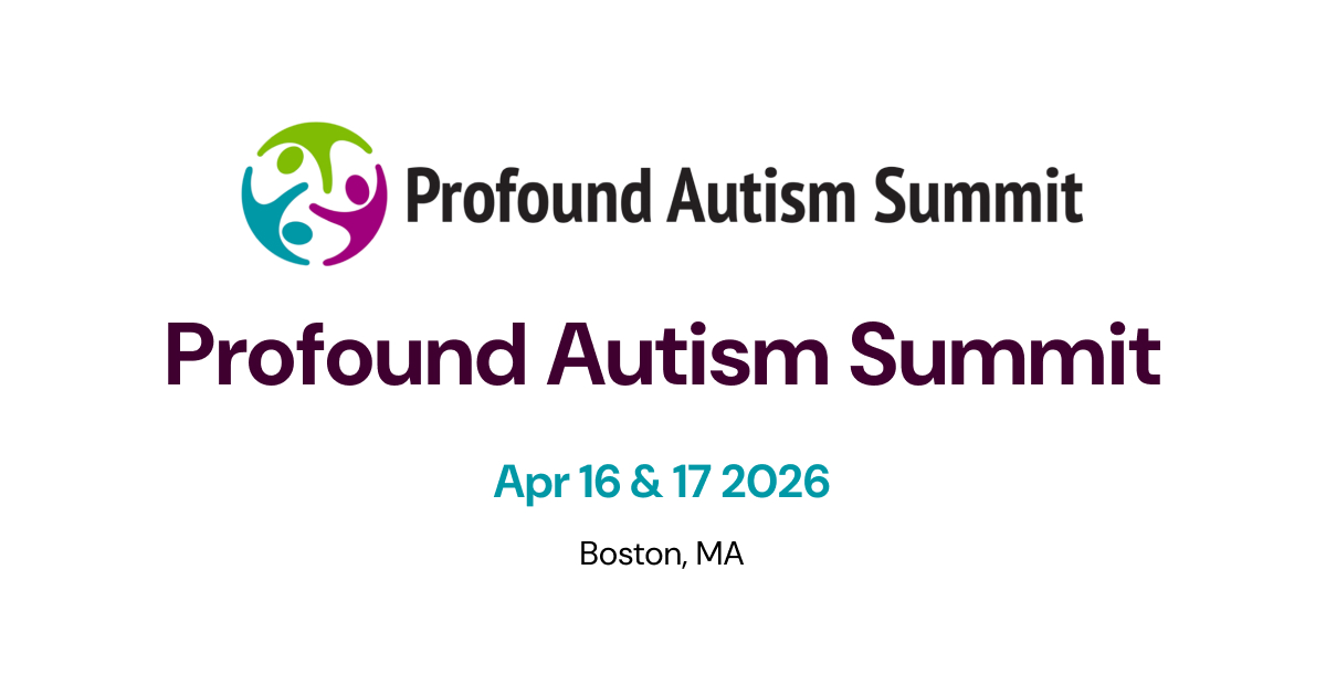 Profound Autism Summit