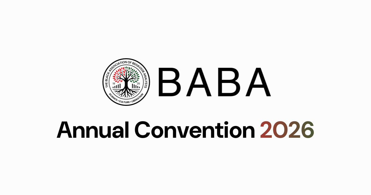 Black Association of Behavior Analysts (BABA)