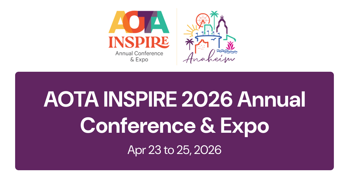AOTA INSPIRE 2026 Annual Conference & Expo