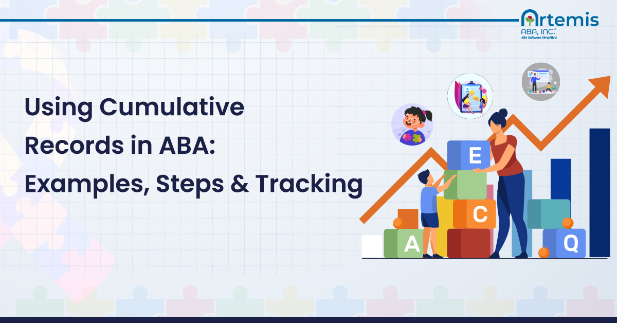 Using Cumulative Records in ABA: Examples, Implementation and Tracking Sheet
