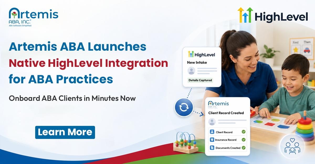 Artemis ABA Launches Native HighLevel Integration for ABA Practices